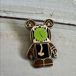 Brown and Green Bear Haunted Mansion pin